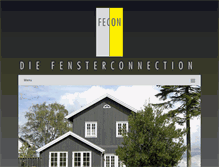 Tablet Screenshot of fecon.de